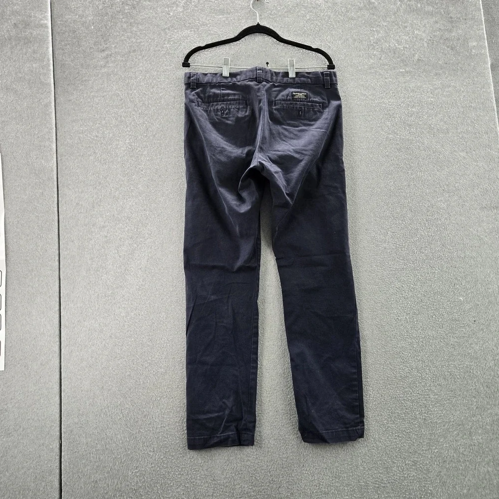 Banana Republic Men Pants 33X32 Blue‎ Chino Fulton Skinny 29